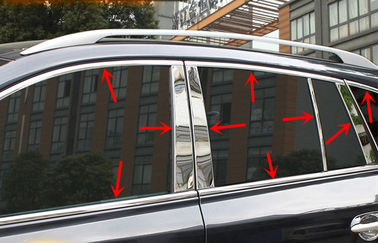 Cina Renault Koleos 2012-2016 Penghias jendela, cetakan jendela stainless steel pemasok