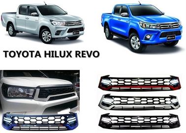 Cina Peningkatan kisi depan dengan lampu jalan siang untuk Toyota Hilux Revo 2015 2016 pemasok