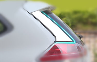 Cina NISSAN X-TRAIL 2014 jendela mobil trim, Chrome belakang jendela garnis pemasok