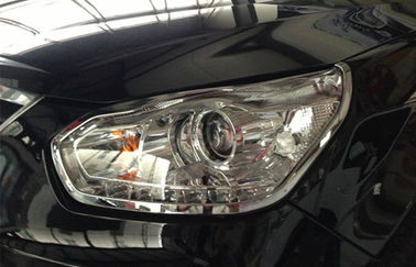 Cina High Precision Auto Chromed Headlight Bezels untuk Chery Tiggo 2012 pemasok