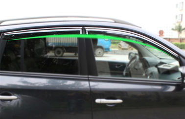 Cina Deflektor Angin Untuk Renault Koleos 2009 Perisai Jendela Mobil Dengan Jalur Trim pemasok