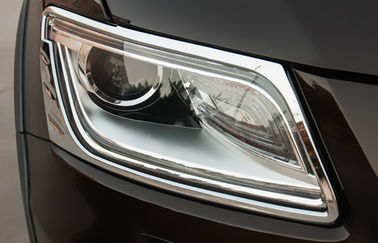 Cina Customized ABS Chrome Headlight Bezels Untuk Audi Q5 2013 2014 pemasok