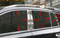 Renault Koleos 2012-2016 Penghias jendela, cetakan jendela stainless steel pemasok