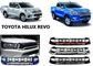 Peningkatan kisi depan dengan lampu jalan siang untuk Toyota Hilux Revo 2015 2016 pemasok
