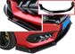 Sport Style Front Bumper Diffuser Auto Body Kits untuk HONDA New Civic 2016 2018 pemasok