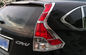 ABS Chrome Car Blackout Headlight Cover, Frame Lampu Belakang Untuk CR-V 2012 2015 pemasok