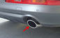 Baja tahan karat suku cadang mobil Tail Muffler Tutup pipa ventilasi untuk Audi Q7 pemasok